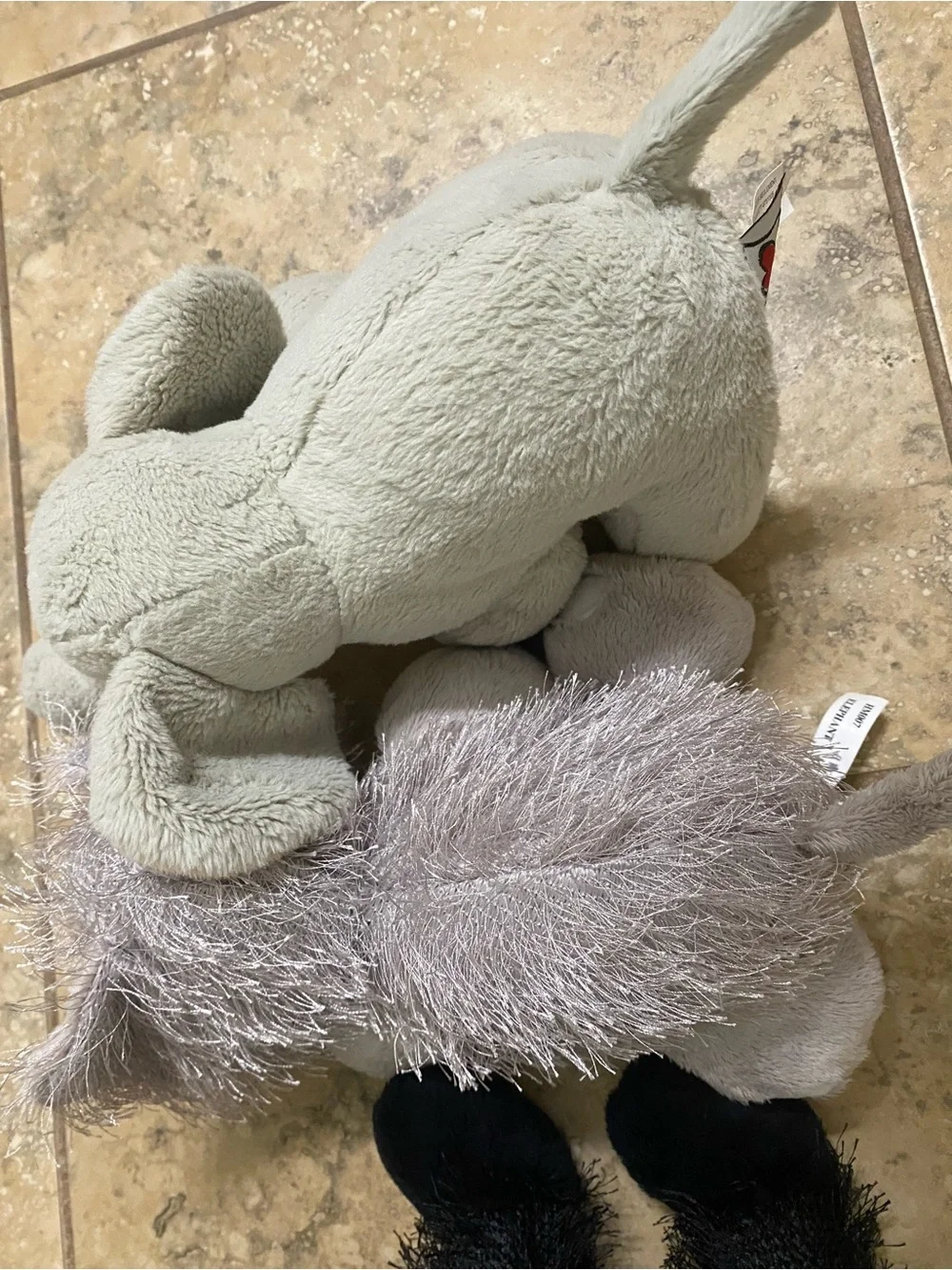 Lot of 6 Ganz Webkinz & Lil'Kinz Plush Toys Turtle, Bear, Koala, Elephants Bird